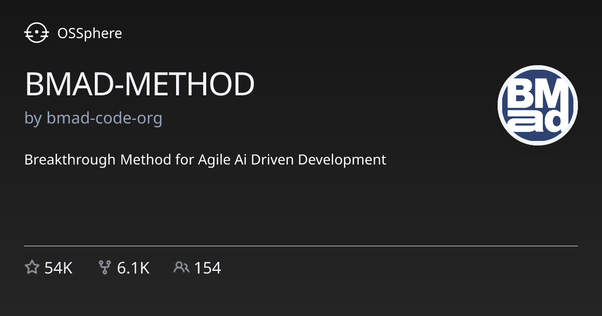 BMAD-METHOD | bmad-code-org/BMAD-METHOD